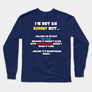 I'm not an "expert" but... Long Sleeve T-Shirt